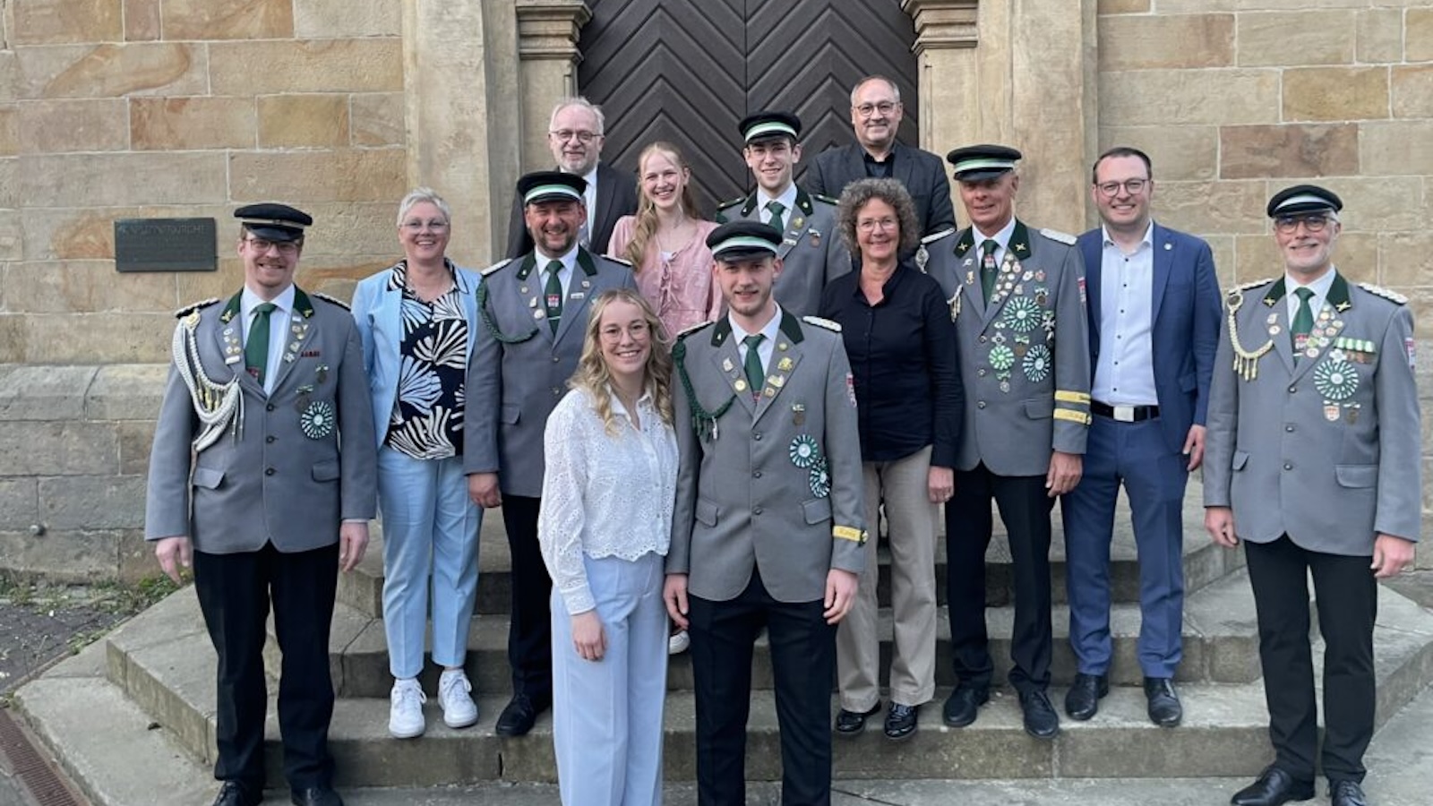 Königsessen des Königspaares Chantal Sturm und Felix Rox