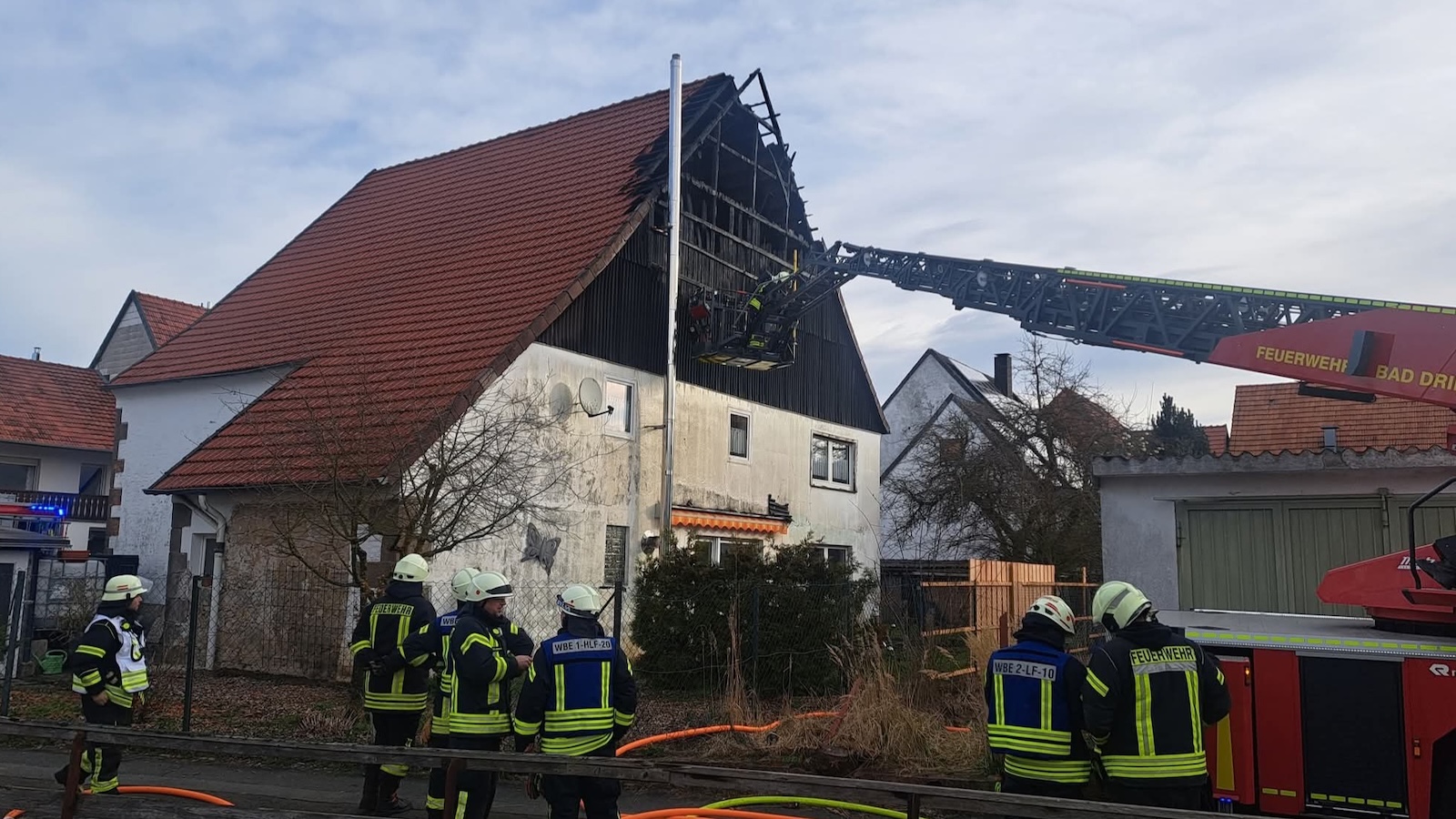 Feuer in Wohnhaus in Willebadessen